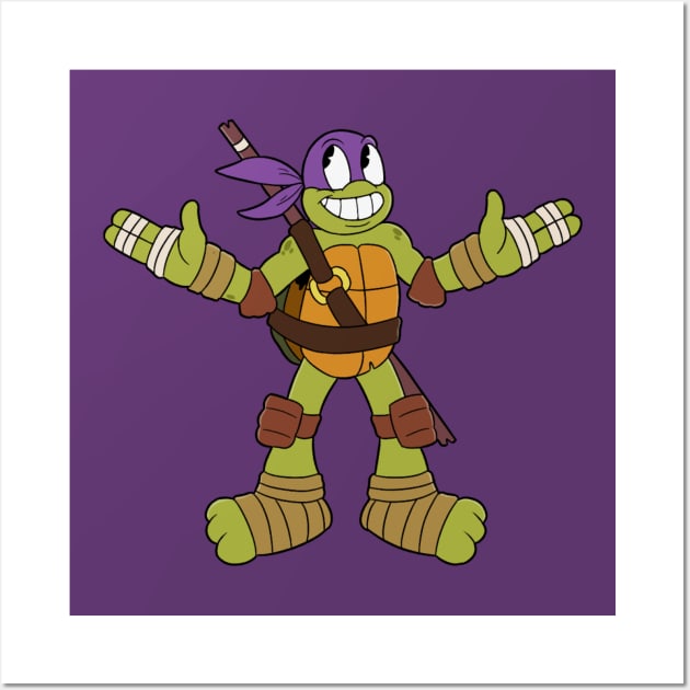 Donatello Wall Art by Style cuphead 